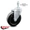 Service Caster 5 Inch Hard Rubber Wheel Swivel 10mm Threaded Stem Caster SCC-TS20S514-HRS-M1015 - alternate 2